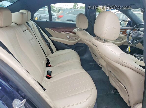 WDDZF4JB9JA456769 2018 MERCEDES-BENZ E Blue უკანა სავარძლების ხედი