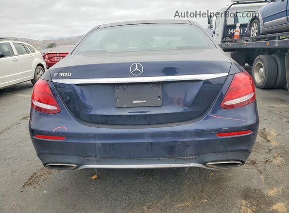 WDDZF4JB9JA456769 2018 MERCEDES-BENZ E Blue უკანა ხედი