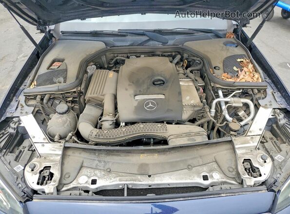 WDDZF4JB9JA456769 2018 MERCEDES-BENZ E Blue უკანა სალონის ხედი