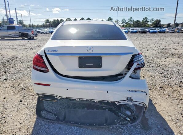 WDDZF4JB9KA490518 2019 MERCEDES-BENZ E White უკანა ხედი