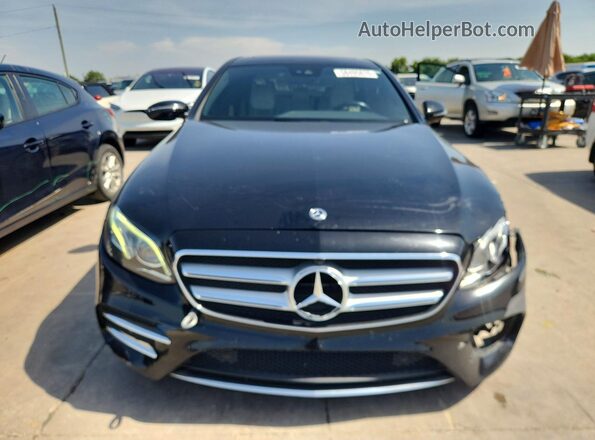 WDDZF4JB9KA563953 2019 MERCEDES-BENZ E Black Widok z przodu