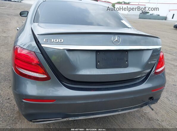 WDDZF4JBXHA033127 2017 MERCEDES-BENZ E-CLASS Gray Front view