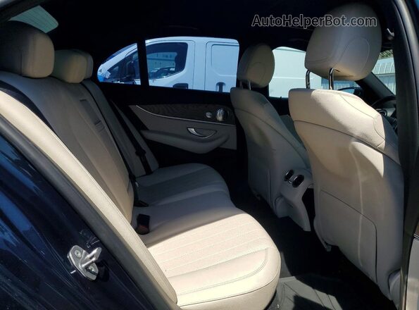 WDDZF4JBXHA090864 2017 MERCEDES-BENZ E Green უკანა სავარძლების ხედი