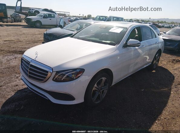 WDDZF4JBXHA175140 2017 MERCEDES-BENZ E-CLASS White Front left