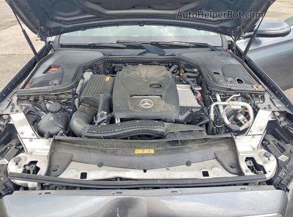 WDDZF4JBXJA399269 2018 MERCEDES-BENZ E Charcoal Rear interior view