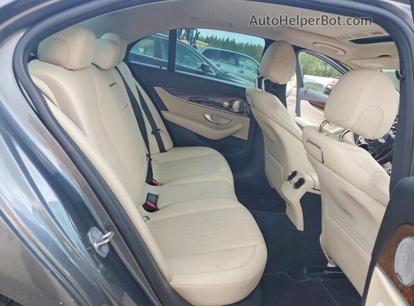 WDDZF4JBXJA399269 2018 MERCEDES-BENZ E Charcoal Rear seats view