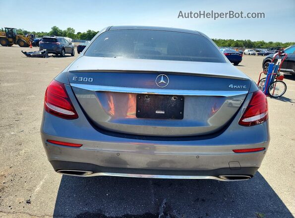 WDDZF4KB0HA081525 2017 MERCEDES-BENZ E Gray Հետևի տեսք