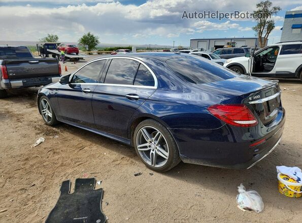 WDDZF4KB0HA098812 2017 MERCEDES-BENZ E Blue Rear left