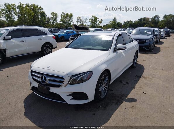 WDDZF4KB0HA172942 2017 MERCEDES-BENZ E-CLASS White Przód lewy