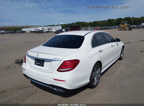 WDDZF4KB0HA172942 2017 MERCEDES-BENZ E-CLASS White Tył prawy