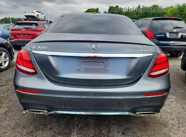WDDZF4KB0HA241905 2017 MERCEDES-BENZ E Gray Vista trasera