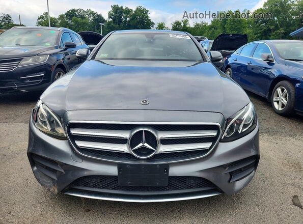 WDDZF4KB0HA241905 2017 MERCEDES-BENZ E Gray Vista frontal