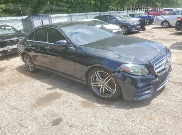WDDZF4KB0JA342240 2018 MERCEDES-BENZ E Black Передня права чверть