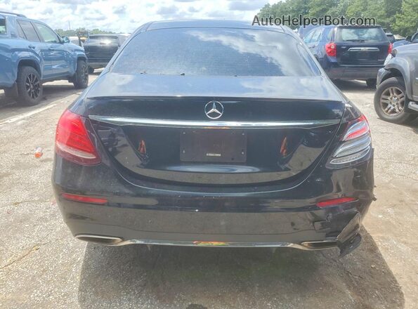 WDDZF4KB0JA342240 2018 MERCEDES-BENZ E Black Вид ззаду