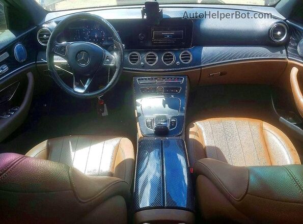 WDDZF4KB0JA342240 2018 MERCEDES-BENZ E Black Вид панелі приладів