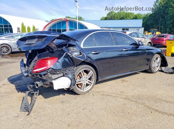 WDDZF4KB1HA032799 2017 MERCEDES-BENZ E Черный Задняя правая четверть