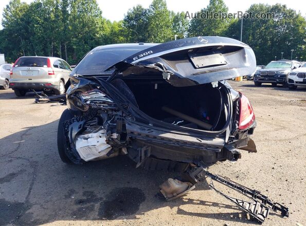 WDDZF4KB1HA032799 2017 MERCEDES-BENZ E Черный Вид сзади