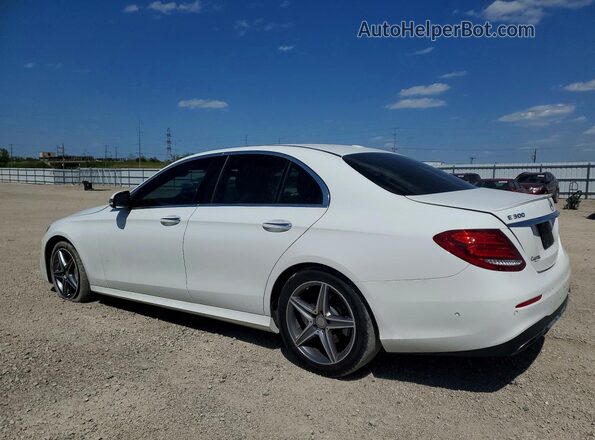 WDDZF4KB1HA059341 2017 MERCEDES-BENZ E White Trasero izquierdo