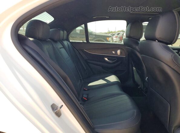 WDDZF4KB1HA059341 2017 MERCEDES-BENZ E White Vista de los asientos traseros