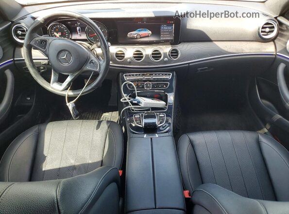 WDDZF4KB1HA059341 2017 MERCEDES-BENZ E White Vista del salpicadero