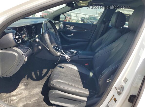 WDDZF4KB1HA059341 2017 MERCEDES-BENZ E White Vista interior delantera