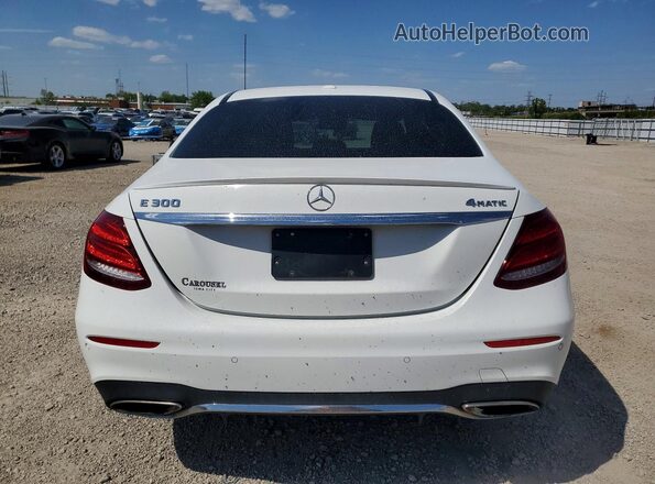 WDDZF4KB1HA059341 2017 MERCEDES-BENZ E White Vista trasera