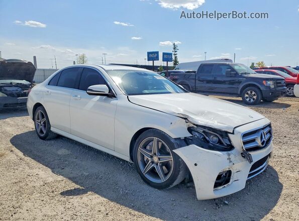 WDDZF4KB1HA059341 2017 MERCEDES-BENZ E White Delantero derecho
