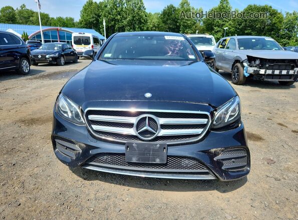 WDDZF4KB1HA085924 2017 MERCEDES-BENZ E Black Widok z przodu