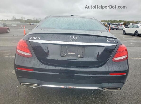 WDDZF4KB1HA096809 2017 MERCEDES-BENZ E Black Вид ззаду