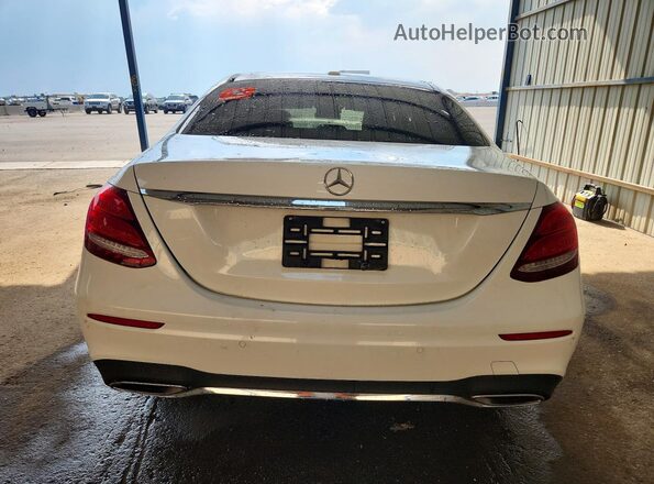 WDDZF4KB1HA099371 2017 MERCEDES-BENZ E White Rear view