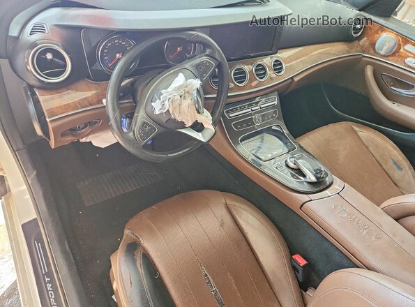 WDDZF4KB1HA099371 2017 MERCEDES-BENZ E White Dashboard view