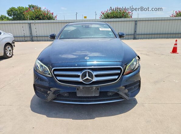 WDDZF4KB1HA277053 2017 MERCEDES-BENZ E Blue Вид спереду