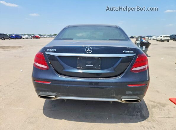 WDDZF4KB1HA277053 2017 MERCEDES-BENZ E Blue Вид ззаду