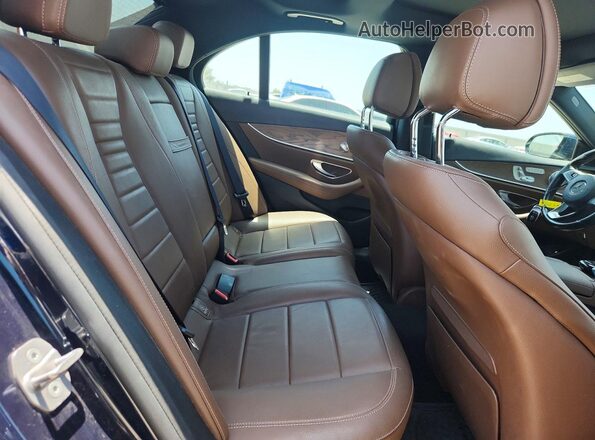 WDDZF4KB1HA277053 2017 MERCEDES-BENZ E Blue Вид задніх сидінь