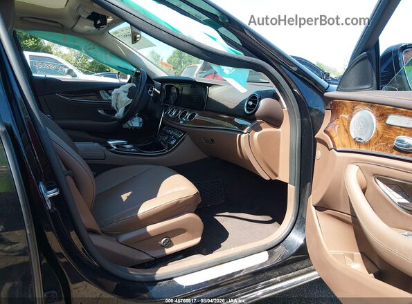 WDDZF4KB1JA347141 2018 MERCEDES-BENZ E-CLASS Black Vista interior delantera