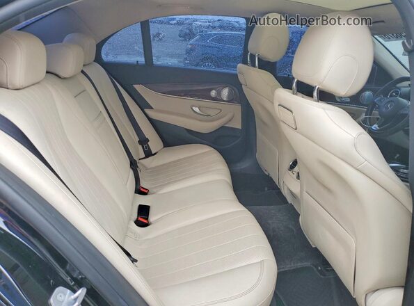 WDDZF4KB1JA417222 2018 MERCEDES-BENZ E Black Вид задніх сидінь