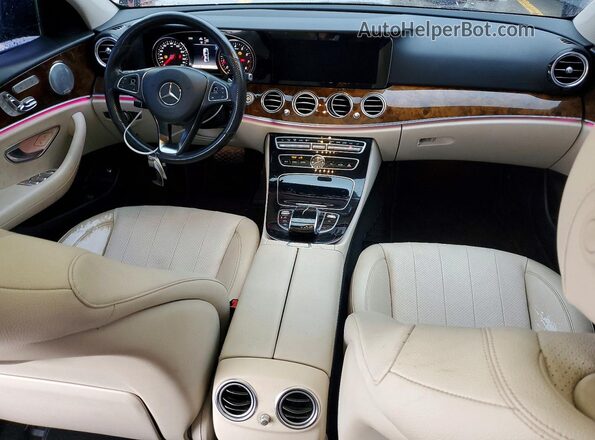 WDDZF4KB1JA417222 2018 MERCEDES-BENZ E Black Вид панелі приладів
