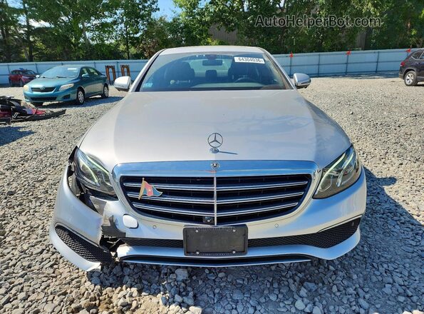 WDDZF4KB1KA505494 2019 MERCEDES-BENZ E Silver წინა ხედი