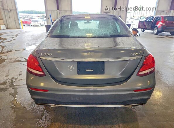 WDDZF4KB2HA022959 2017 MERCEDES-BENZ E Gray Widok z tyłu