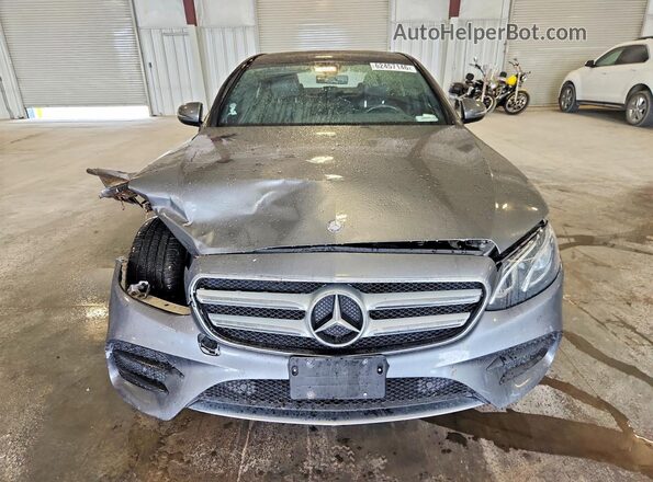 WDDZF4KB2HA022959 2017 MERCEDES-BENZ E Gray Widok z przodu