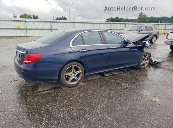 WDDZF4KB2HA025098 2017 MERCEDES-BENZ E-CLASS Blue Przód prawy