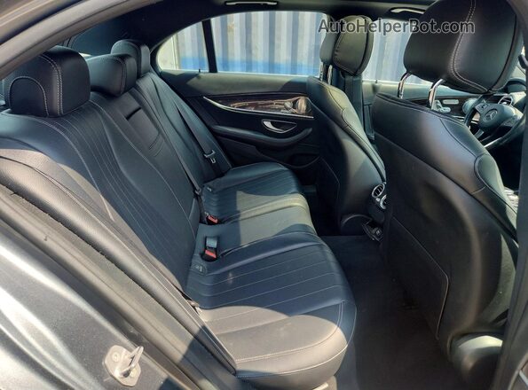 WDDZF4KB2HA061793 2017 MERCEDES-BENZ E Gray Հետևի նստատեղերի տեսք