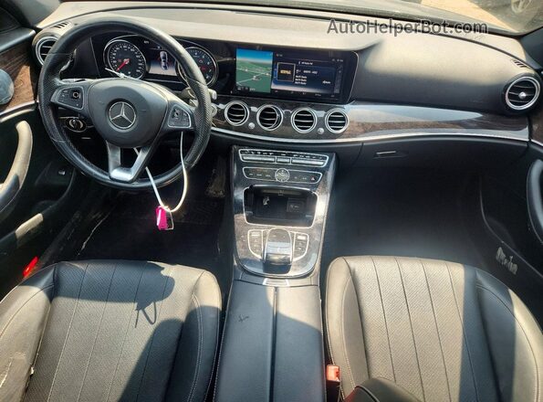WDDZF4KB2HA061793 2017 MERCEDES-BENZ E Gray Առջևի վահանակի տեսք