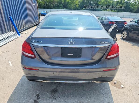 WDDZF4KB2HA061793 2017 MERCEDES-BENZ E Gray Հետևի տեսք