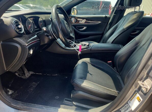 WDDZF4KB2HA061793 2017 MERCEDES-BENZ E Gray Սալոնի դիմացի տեսք