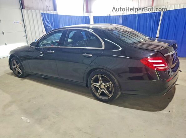WDDZF4KB2HA147413 2017 MERCEDES-BENZ E Black Trasero izquierdo