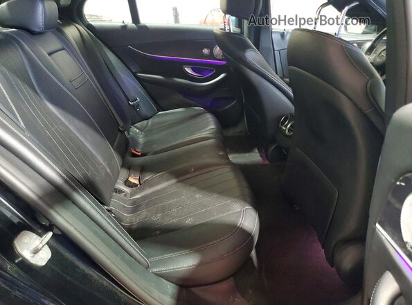 WDDZF4KB2HA147413 2017 MERCEDES-BENZ E Black Vista de los asientos traseros