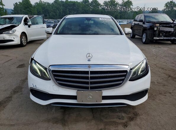 WDDZF4KB2HA171890 2017 MERCEDES-BENZ E White წინა ხედი