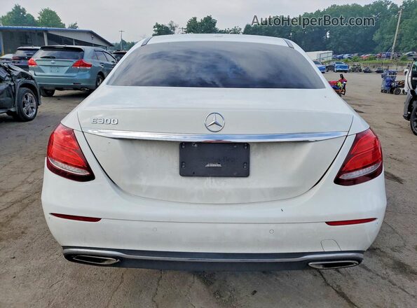 WDDZF4KB2HA171890 2017 MERCEDES-BENZ E White უკანა ხედი