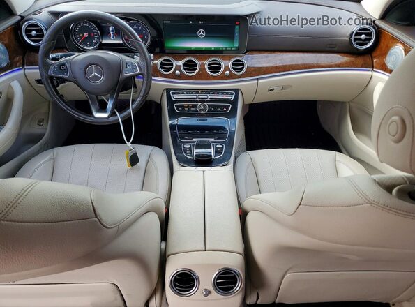 WDDZF4KB2HA171890 2017 MERCEDES-BENZ E White წინა პანელის ხედი